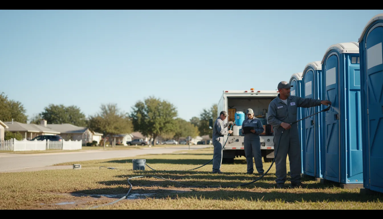 Long-Term Portable Toilet Rental in Pelion, SC near me